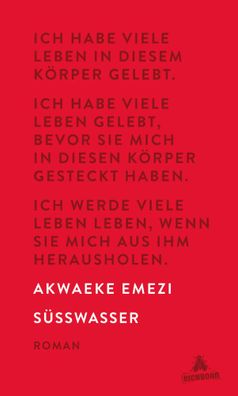 Süßwasser | Akwaeke Emezi | Buch | 288 S. | Deutsch | 2018 | Eichborn Verlag
