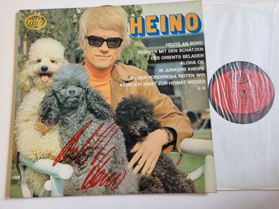 Heino - Heino Vinyl LP Germany Signiert MIT Autogramm