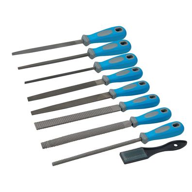 Feilen und Raspeln Set 9 tlg. 203 mm