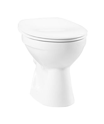 Vitra Bad Stand-Tiefspül-WC Abgang waagerecht weiß