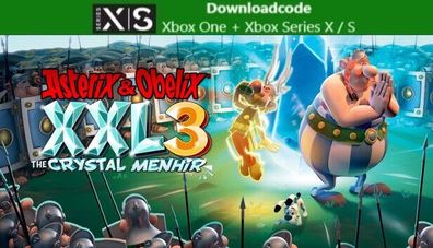 NEU für XBOX One Series X S Spiel Asterix & Obelix XXL 3 Crystal Menhir Game Key
