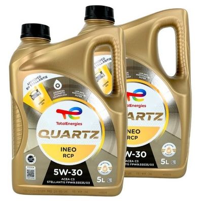 Total Quartz Ineo RCP 5W-30 2x5 Liter