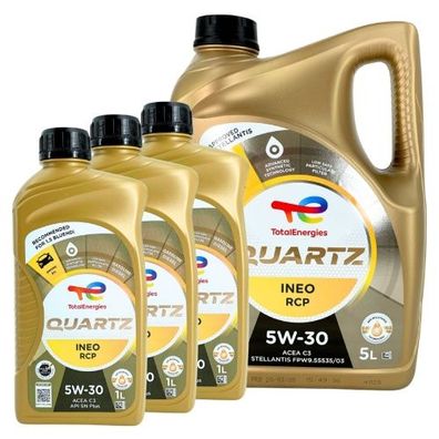 Total Quartz Ineo RCP 5W-30 5 + 3 Liter
