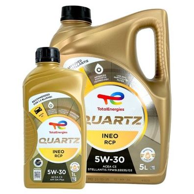 Total Quartz Ineo RCP 5W-30 5 + 1 Liter
