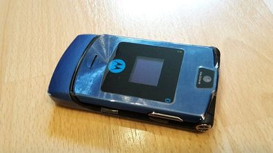 Motorola RAZR V3i Farbe blau / foliert / ohne Simlock / Klapphandy