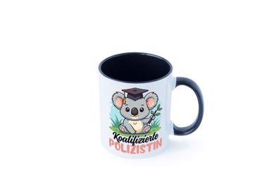 Koalifizierte Polizistin | Beruf Polizei Tasse - Geschenk