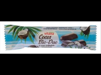 Vitana 3x Kokosriegel in Edel-Vollmilchschokolade (24%9 40g