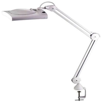 Lupenleuchte LED mit Doppelarm und Tischklemme 9223