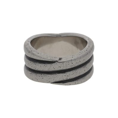 Fossil Herren Ring JF83601040508 Edelstahl geschwärzt