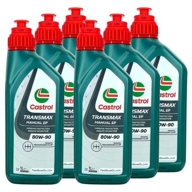 Castrol Transmax Manual EP 80W-90 6x1 Liter