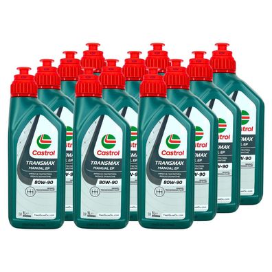 Castrol Transmax Manual EP 80W-90 12x1 Liter