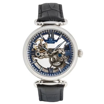 Carl von Zeyten Unisex Armbanduhr CVZ0083BLS Häusem Automatic Limited Edition