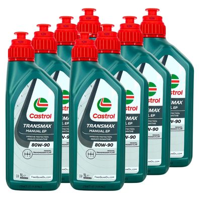Castrol Transmax Manual EP 80W-90 8x1 Liter