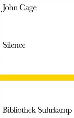 Silence | John Cage | Buch | Bibliothek Suhrkamp | 159 S. | Deutsch | 1995