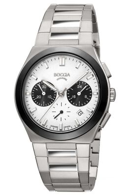 Boccia Herrenuhr Chronograph Titan Saphirglas 3736-01