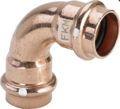 Viega Bogen Profipress S Kupfer 90Grad mit SC-Contur 12mm