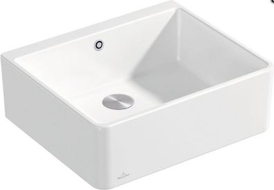 VB Spülstein Einzelbecken 60 X 636001 595x200x500mm Rechteck Weiß Alpin C
