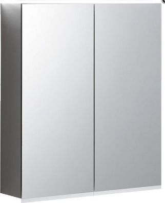 Geberit Spiegelschrank Option Plus mit Beleuchtung zwei Türen 600x700x172mm