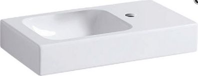 Geberit Waschtisch iCon m HL u Ablage R o ÜL 530x310mm weiß
