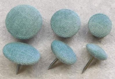 Polsterknöpfe mit Nagel Mikrofaser 007 Mint