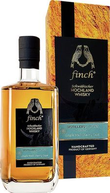 finch Whiskydestillerie Distillerschoice Single Malt Sherry 8Yo NV 0.5 L Flasche