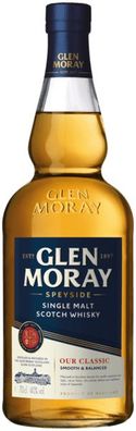 Glen Moray Classic Speyside Single Malt 40% NV 0.7 L Flasche (Gr. 0.7 L Flasche)