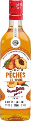 Gabriel Boudier Creme De Peches De Vigne Weinbergpfirsich NV 0.5 L Flasche