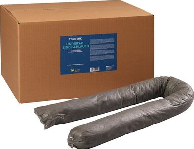 Universalbindeschlauch grau L.120cm D.8cm 10 St. Krt. Tecwerk