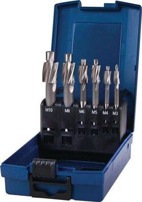 Flachsenkersatz DIN 373 M3-M10 f. Kernloch HSS Z.3 Ku.-Kass. Tecwerk