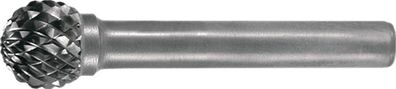 Frässtift KUD D.12mm Kopf-L.11mm Schaft-D.6mm HM Verz. Kreuz Tecwerk