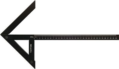 Zentrierwinkel Schenkel-Länge 100x 70mm Tecwerk