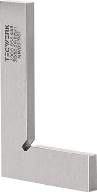 Winkel DIN 875/I Schenkel-Länge 100x70mm o. Anschlag Tecwerk