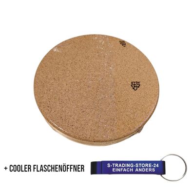 Topf Untersetzer Kork Ablage Hitzeschutz Unterlage Küche Geschirr 3er 19cm