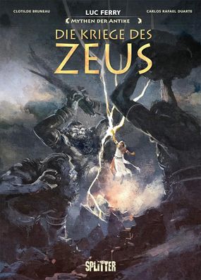 Mythen der Antike: Die Kriege des Zeus | Luc Ferry (u. a.) | Buch | 56 S. | 2023