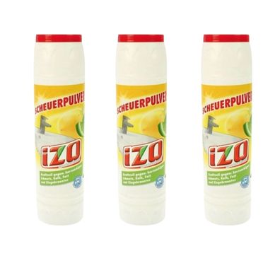 SALE Scheuerpulver Zitrone Küche Bad WC professional Citrus 3x 500g (€ 7,26/kg)