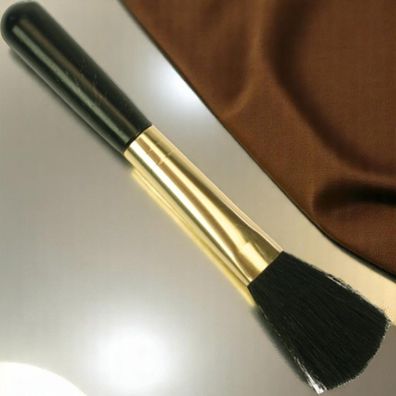 Kosmetikpinsel Styling Make Up Gesicht Haut Deluxe schwarz Gold
