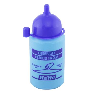 Ersatzkreide Farbpulver für HaWe Schlagschnurgerät 60g Blau