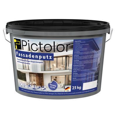 Pictolor® Fassadenputz Kratzputz 2 mm