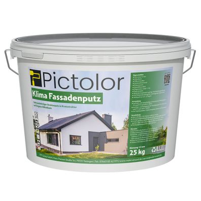 Pictolor® Klima-Fassadenputz Kratzputz 1,5 mm