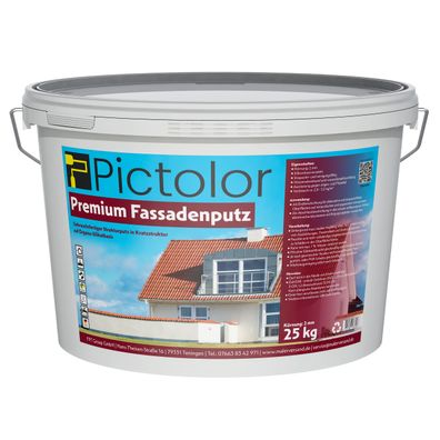 Pictolor® Premium-Fassadenputz Kratzputz 2 mm