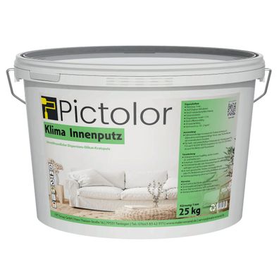 Pictolor® Klima-Innenputz Kratzputz 1 mm