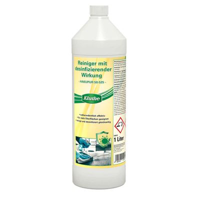 Kluthe Reiniger mit desinfizierender Wirkung Hakupur 50-525 1 Liter