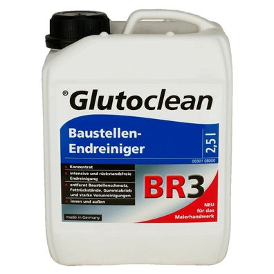 Glutoclean BR3 Baustellen-Endreiniger Spezialreinigungsmittel