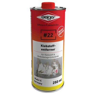 Geiger Chemie Nr. 22 Klebstoff-Entferner 0,25 Liter
