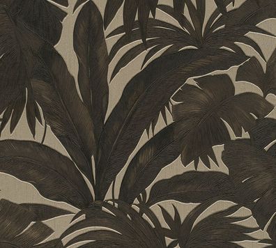 Versace wallpaper Design Tapete Braun, chwarz