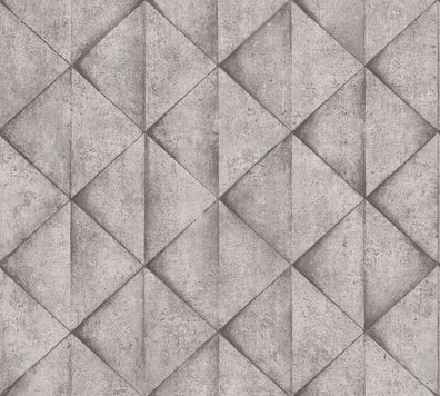 Livingwalls Muster Tapete Beige, reme, rau