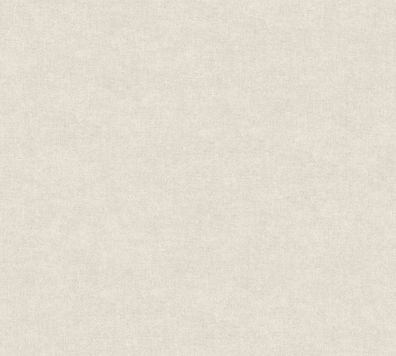 Livingwalls Tapete Uni Beige