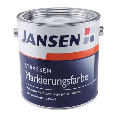 Jansen Straßen-Markierungsfarbe 2,5 Liter Weiß