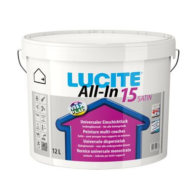 LUCITE® All-In 15 satin 12 Liter