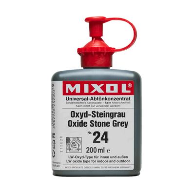 Mixol Oxyd Abtönkonzentrat 200 ml Oxyd-Steingrau